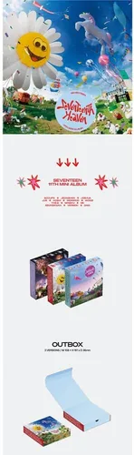 Vista 2 de Diecisiete - 17th Heaven 11th Mini álbum Standard Ver. (Todos [AM 5:26 Ver+ PM 2:14 Ver + PM 10 :23 Ver])
