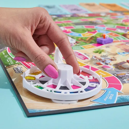 Vista 12 de Hasbro Games The Game of Life: Barbie Edition Juego de mesa A partir de 8 años 2 a 4 jugadores Divertidos juegos familiares para niños