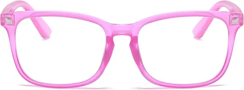 Vista 37 de Onrtry Gafas sin receta para hombres y mujeres, lentes transparentes cuadradas