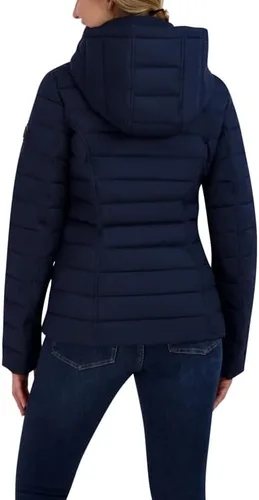 Vista 5 de Nautica Chaqueta corta elástica y plegable con capucha para mujer