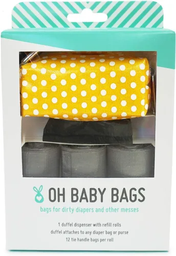 Vista 5 de Oh Baby Bags Caja de regalo dispensadora de lona (balón)