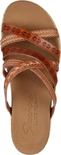 Vista 3 de Skechers Sandalias Beverlee - Tiger PosseWedge para mujer