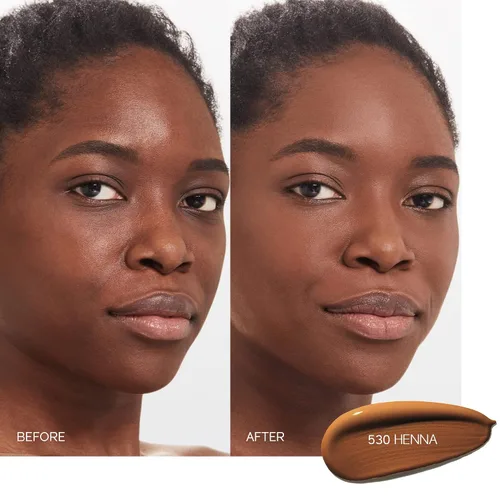 Vista 3 de Shiseido Synchro Skin Radiant Lifting Foundation SPF 30 - Cobertura media a completa, para construir, hidratación 24 horas, resistente a