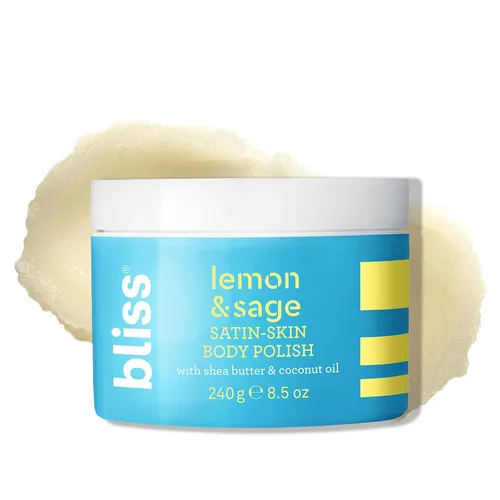 Vista 8 de Bliss Body Summer Trio: Mantequilla corporal de naranja sanguina y pimienta blanca, jabón jabonoso de limón y salvia y esmalte corporal de piel