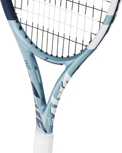 Vista 4 de Babolat Evo Drive Lite de 2ª Generación - Raqueta de tenis (azul) con cuerda Syn Gut de 16g a tensión media