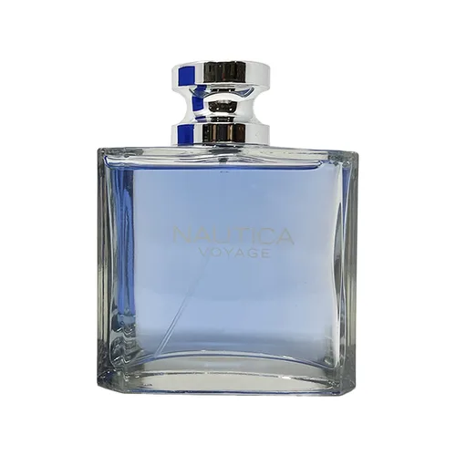 Vista 3 de Nautica Voyage Eau De Toilette para hombre, fresco, romántico, aroma afrutado, notas acuáticas de manzana, loto de agua, madera de cedro y almizcle
