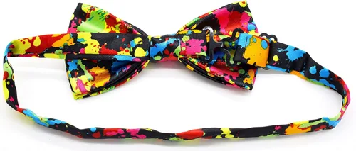 Vista 5 de Pajaritas preatadas hechas a mano para hombre con diseño elegante M126