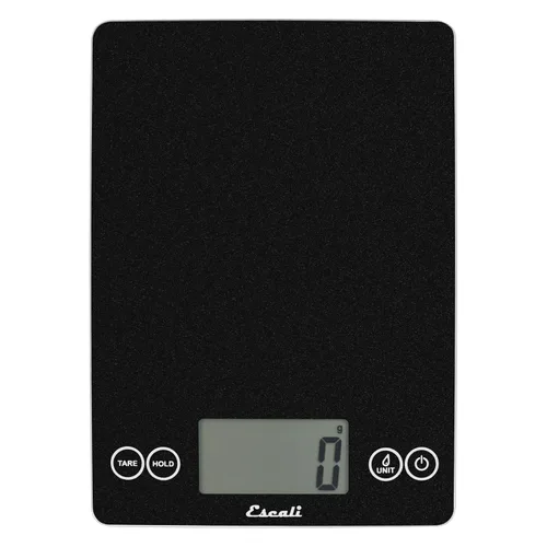 Vista 15 de Escali Arti balanza digital hasta 15 libras/7 kilogramos, Bambú natural