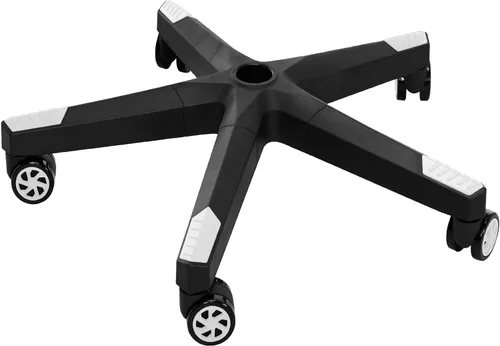 Vista 10 de Frassie Pieza de repuesto de base de silla de oficina de nailon resistente de 28 pulgadas con 5 ruedas