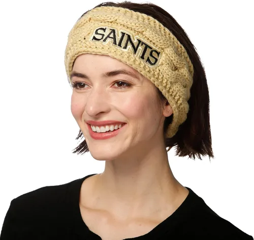 Vista 30 de FOCO Diadema de moda para mujer con logotipo de equipo de la NFL Gradiente impreso.