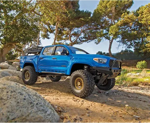 Vista 4 de Team Associated Enduro TrailTruck Knightrunner RTR Listo para ejecutar LiPo ComboBlue ASC40115C