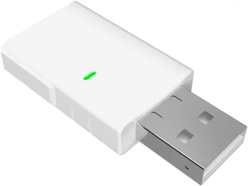 Vista 4 de Shelly BLU Gateway Puerta de enlace WiFi Bluetooth en un dongle USB-A Automatización del hogar Compatible con Alexa y Google Home Aplicación