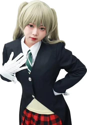 Vista 4 de DAZCOS Disfraz de anime para mujer, talla estadounidense, con guantes