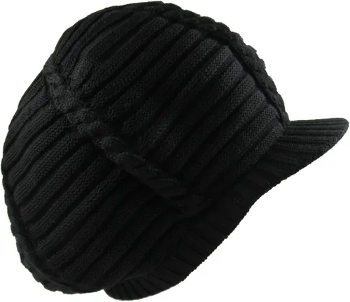 Vista 12 de RW Gorro de punto acanalado clásico Rasta 100% algodón