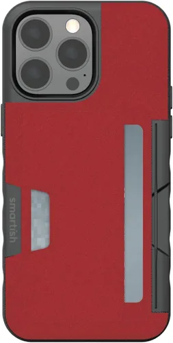 Vista 52 de Smartish - Rojo escarlata - Funda delgada para iPhone 11 Pro Max - Gripmunk [ligera + protectora] Funda fina - Compatible con iPhone 11 Pro Max