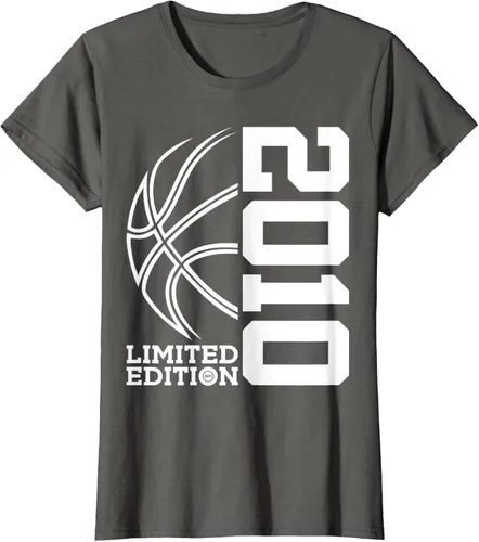 Vista 61 de Camiseta de baloncesto de 13 cumpleaños edición limitada 2010, Negro
