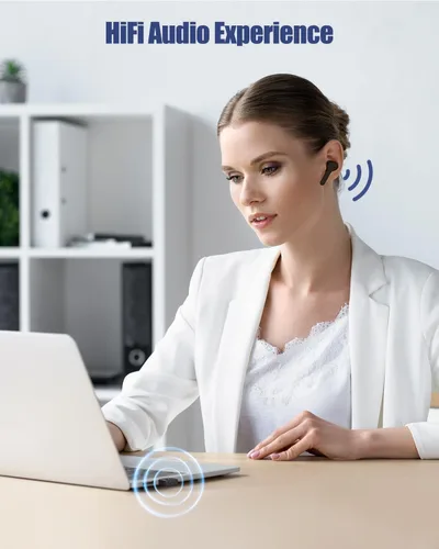 Vista 8 de ZEXMTE Adaptador Bluetooth PS5, transmisor de audio inalámbrico 5.3 para conectar auriculares y auriculares inalámbricos, conecta dos dispositivos