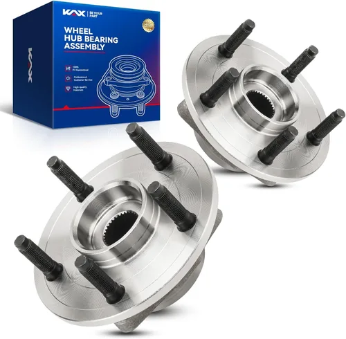Vista 20 de KAX 510063 Rodamiento de rueda delantera compatible con Toyota Camry 2004-2017, Ford Edge 2007-2014, Toyota Sienna 2004-2010, conjunto de cubo