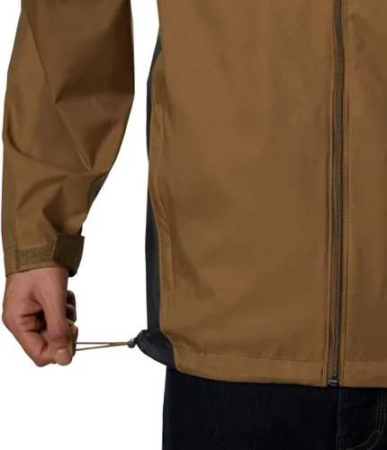 Vista 6 de Columbia Chaqueta impermeable para lluvia Glennaker Lake para hombre, compactable