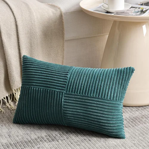 Vista 35 de Fancy Homi - Paquete de 2 fundas de almohada decorativas de color verde oliva pequeñas de 12 x 12 pulgadas para sala de estar, sofá, cama