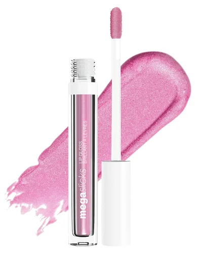 Vista 15 de Wet n Wild MegaSlicks Brillo labial, ultrabrillante, enriquecido con vitamina E, ultrabrillo de alta luminosidad hidratante, sin pruebas en animales