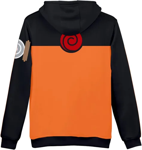 Vista 4 de Disfraz de anime japonés para cosplay para hombres y mujeres, suéter estampado de anime, suéter urbano para hombres y mujeres