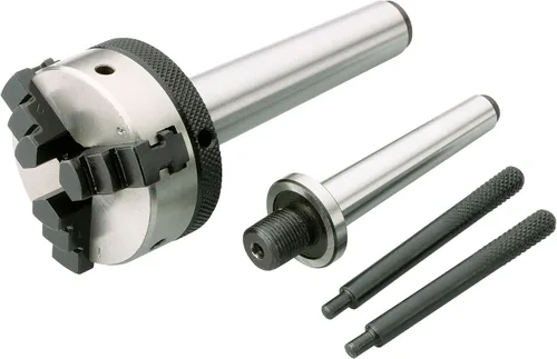 Vista 5 de SHOP FOX W1704 - Torno de sobremesa de 1/3 caballos de fuerza y mini portabrocas D4103 con pérgolas