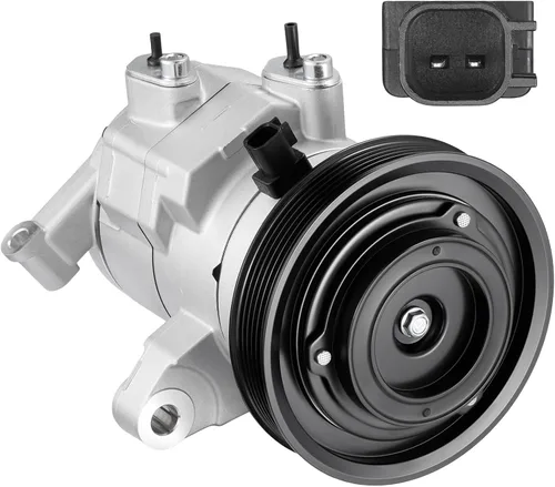 Vista 9 de BDFHYK 58553 Compresor de aire acondicionado con embrague compatible con Dodge 1994 1995 Dakota Ram 1500 2500 3500, reemplaza 2004359, 271300, 4359