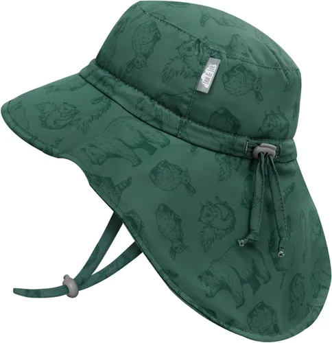 Vista 6 de JAN & JUL Sombreros de sol de secado rápido UPF 50+ para niños