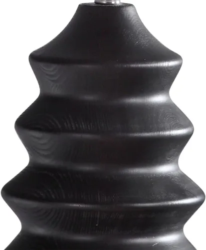 Vista 7 de Uttermost Mendocino - Lámpara de mesa moderna con 1 luz, 16 pulgadas de ancho por 16 pulgadas de profundidad