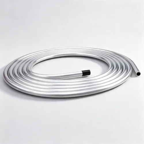 Vista 4 de AC PERFORMANCE Tubo Duro de Línea de Combustible de Aluminio de 1/2 Pulgada, Bobina de 11.5 Pies Plateado