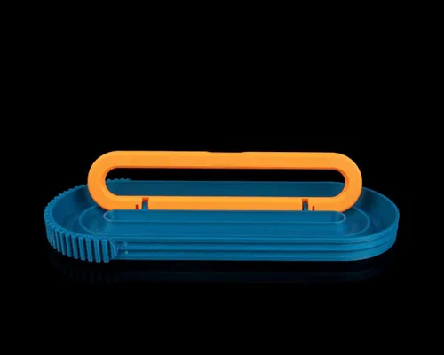 Vista 3 de Compatible con kit de listones lineales - Organizador y soporte de escritorio moderno