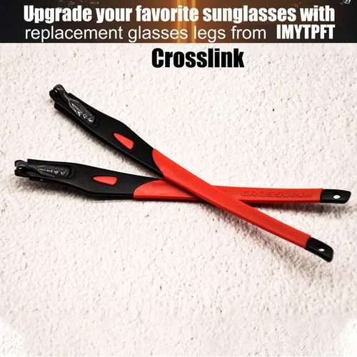 Vista 2 de Juego de 3 colores, compatible con patas de gafas, Oakleys Crosslink