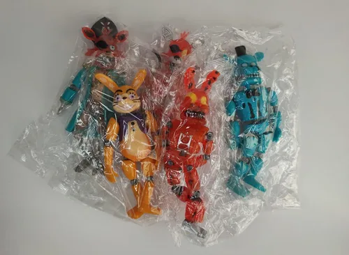 Vista 9 de Toysvill Inspirado en el juego Five Nights FNAF Colección Piratas Juego de 5 figuras de acción de Freddi