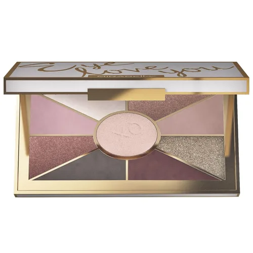 Vista 7 de Mirabella Eye Love You Paleta de sombras de ojos con brillo neutral - Paleta de maquillaje con polvos prensados ultra pigmentados, tonos de sombra