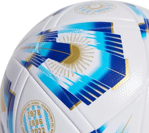 Vista 3 de adidas Balón de la Liga Argentina 24 - Construcción sin costuras, vejiga de butilo resistente, tamaño oficial 4-5, escudo impreso Argentina