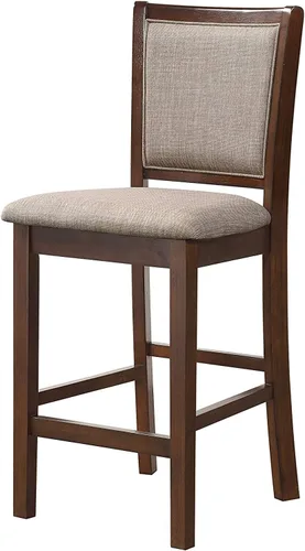 Vista 9 de New Classic Furniture Amy - Juego de mesa de comedor de 5 piezas, color marrón cereza