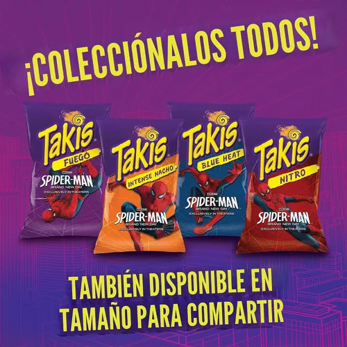 Vista 4 de Takis Fuego Mini 25 piezas / 1.23 oz Paquete múltiple de tamaño bocado, nachos de tortilla enrollada extremadamente picante con sabor a pimiento