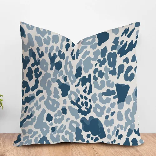 Vista 31 de ArogGeld Funda de almohada para sofá, guepardo y leopardo, estampado de leopardo, funda de cojín decorativa de granja para sala de estar