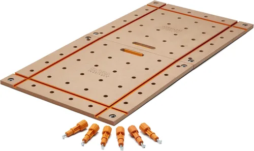 Vista 7 de BORA Centipede Mesa plegable para soporte de trabajo Bora Centipede Caballetes - 61 centímetros x 122 centímetros - Incluye tablero de madera + 6