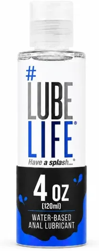 Vista 9 de LubeLife - Lubricante personal a base de agua con sabor a melocotón y crema de Anal Delight, lubricante seguro para juguetes para hombres, mujeres