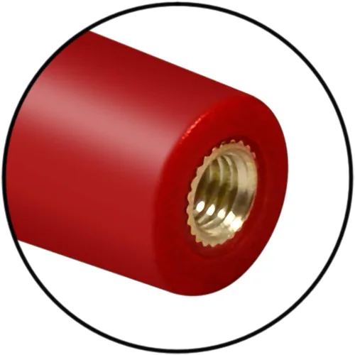 Vista 7 de ONE250 Antena flexible de 13 pulgadas, compatible con GMC Sierra (2000-2024), Canyon (2015-2024), Acadia (2007-2019), Terrain (2010-2017), Yukon Rojo