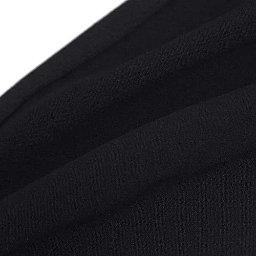 Vista 8 de Peomeise - 25 bandas elásticas de elastano negro para sillas con hebilla deslizante, para decoración de bodas y fiestas