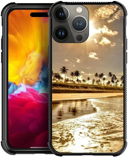 Vista 23 de DJSOK Funda compatible con iPhone 7/8 Plus, diseño con patrón de parachoques trasero, esquinas reforzadas contra arañazos, esquinas reforzadas