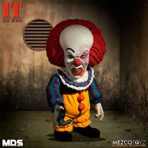 Vista 4 de Mezco toyz - Figurine It 1990 - Pennywise Deluxe 5.9 in - 0696198430264,43026