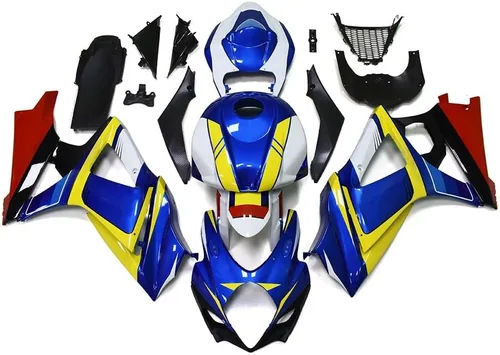 Vista 35 de Kit de carenado negro púrpura para 2007 2008 Suzuki K7 GSXR1000 07 08 GSX-R1000 Carrocería ABS plástico cuerpo marco conjunto