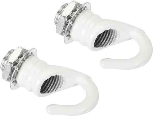 Vista 8 de YOKIVE 2 ganchos de techo de aleación M10, colgador de accesorios colgantes galvanizados Lámpara de araña colgante, ideal para el hogar
