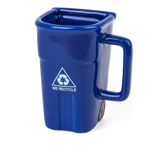Vista 6 de BigMouth Inc Taza de Café con Diseño de Papelera de Reciclaje – Divertidas Tazas de Regalo de Broma – Tazas Novedosas para Oficina, Compañeros