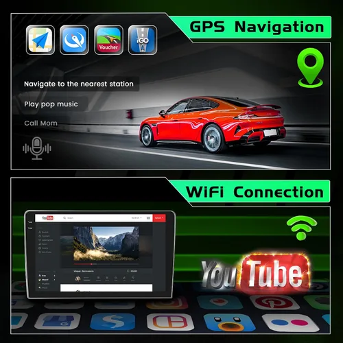 Vista 4 de Radio de coche Android 15 de 4+64 GB para 2014 2015 2016 Chevrolet Chevy Trax inalámbrico Carplay Android Auto, pantalla táctil en celda estéreo