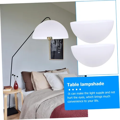 Vista 2 de Pantalla de plástico duradera, pantalla de lámpara creativa, pantalla de lámpara duradera para lámparas de mesa, pantalla de lámpara para el hogar
